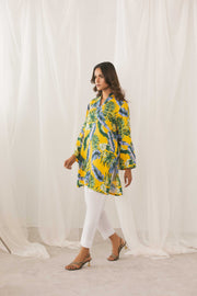 Tropical Marigold Kurti