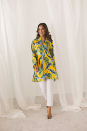 Tropical Marigold Kurti