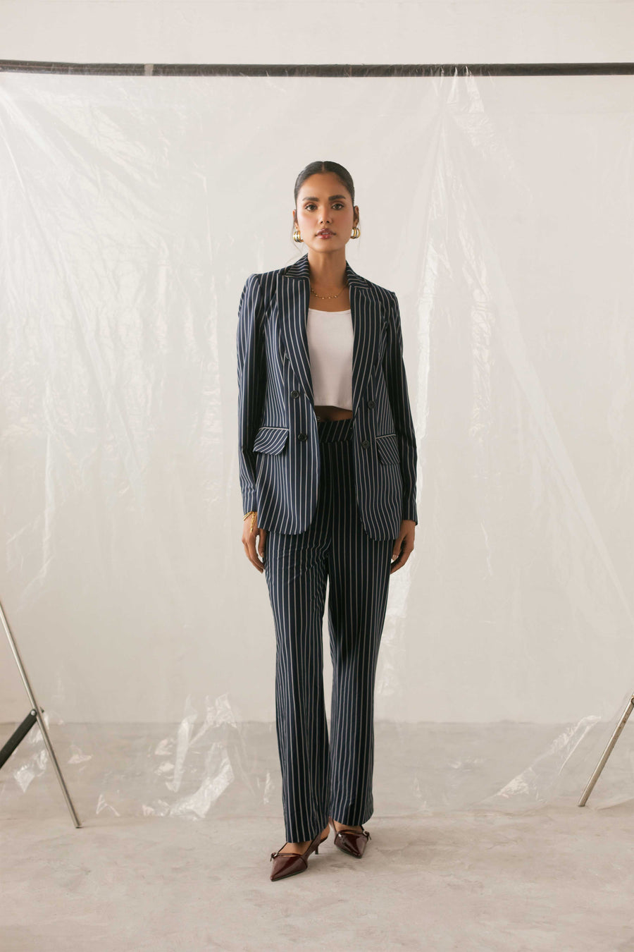 Pinstripe Pants