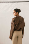 Brown Zip Jacket