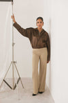 Brown Zip Jacket