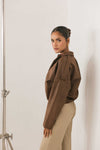 Brown Zip Jacket