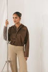 Brown Zip Jacket