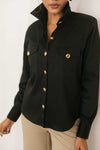 Gold Button Shirt
