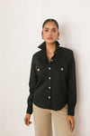 Gold Button Shirt