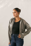 Grey Zip Jacket