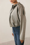 Grey Zip Jacket
