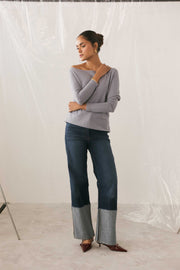 Off Shoulder Long Sleeve Top