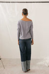 Off Shoulder Long Sleeve Top