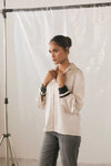 Contrast Panel Shirt