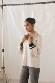 Contrast Panel Shirt