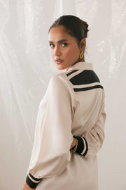 Contrast Panel Shirt