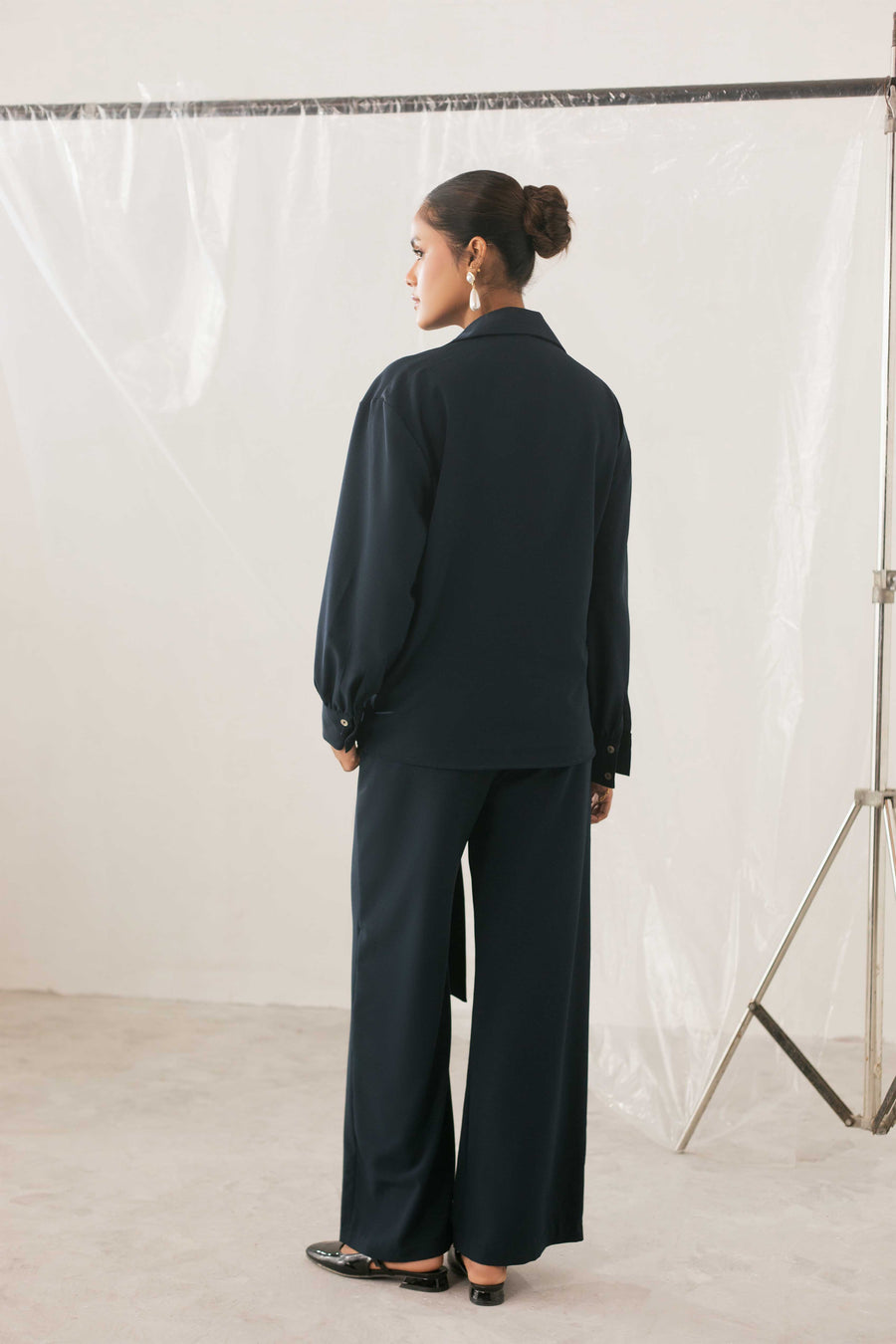 Midnight Relaxed Trouser
