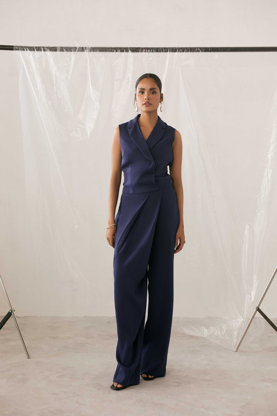 Midnight Wrap Jumpsuit