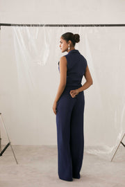 Midnight Wrap Jumpsuit