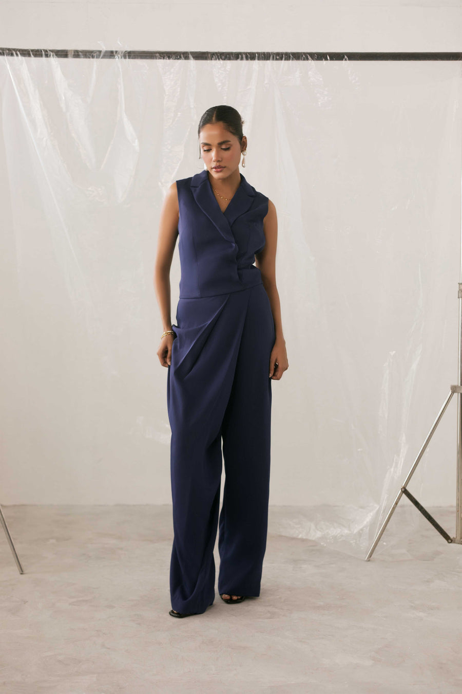 Midnight Wrap Jumpsuit