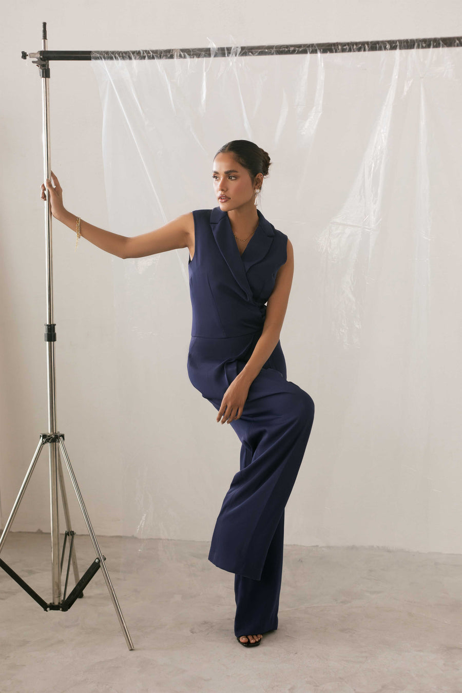 Midnight Wrap Jumpsuit