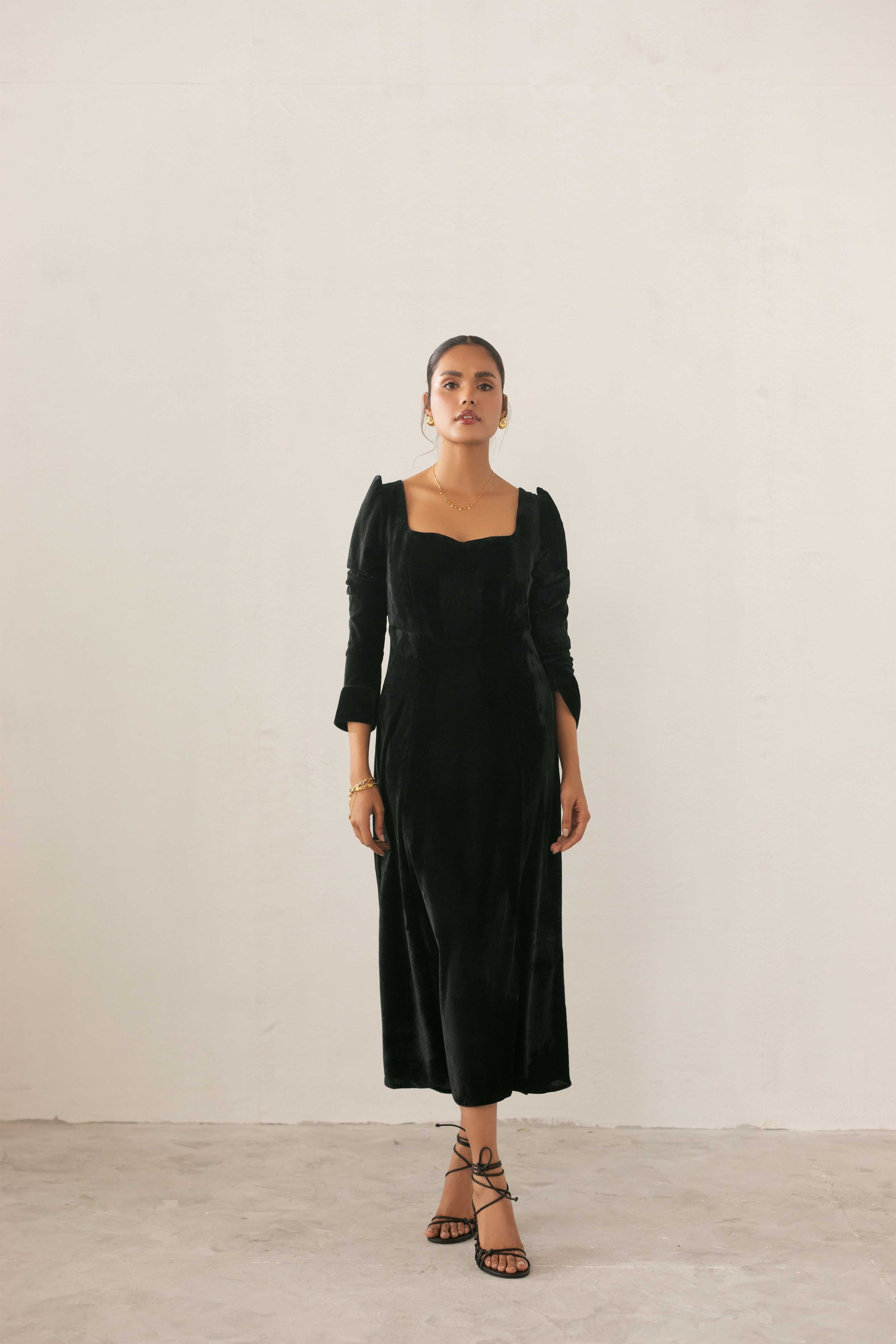 Classic Velvet Dress