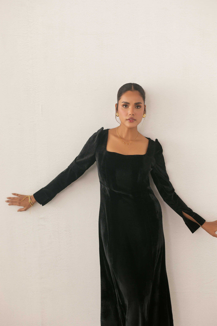 Classic Velvet Dress