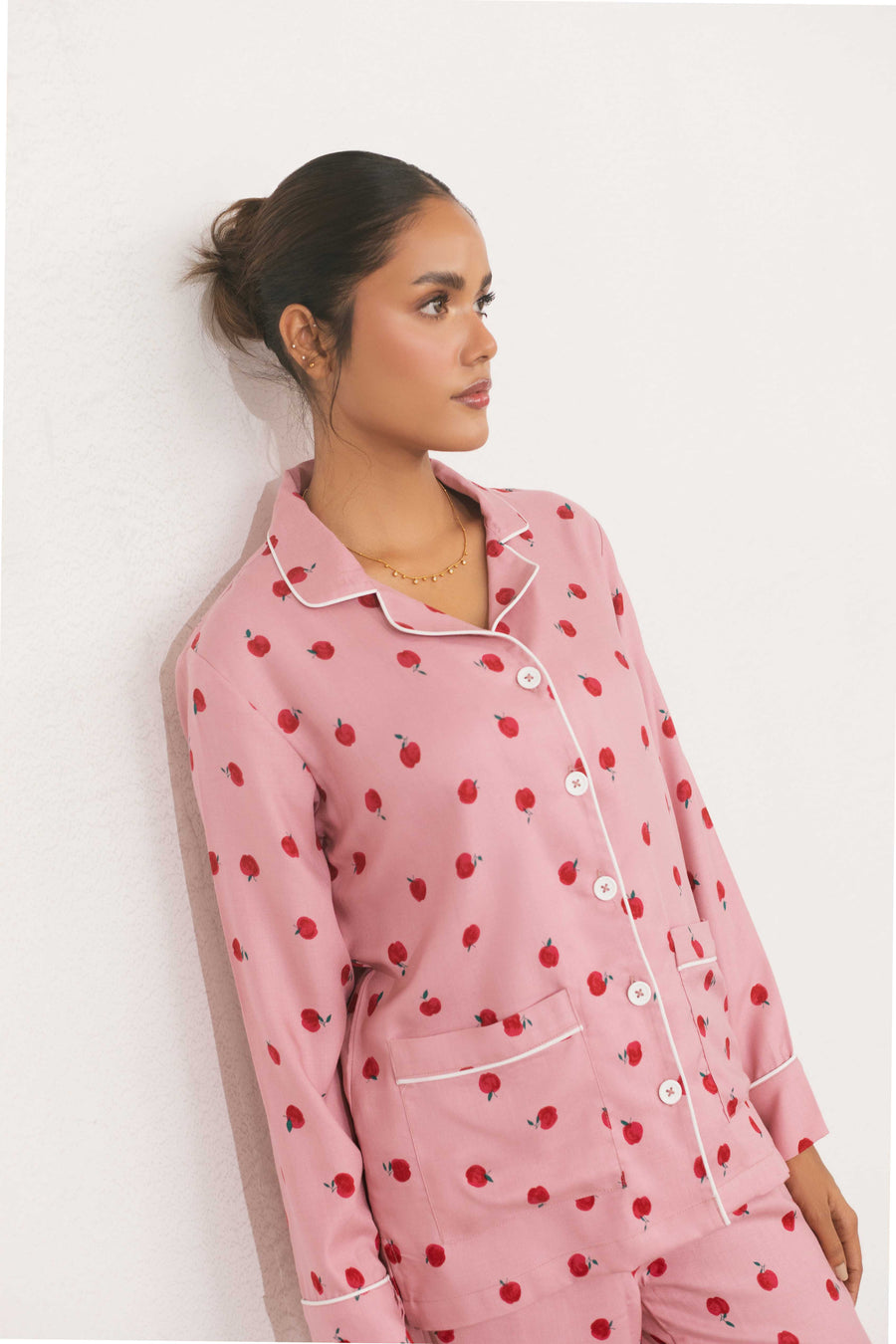 Cherry Print Nightsuit