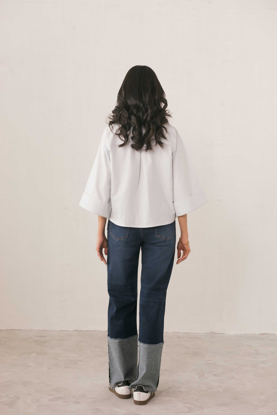 Light Blue Striped Shirt