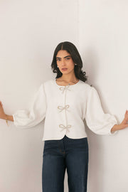 The Bow Tie Blouse