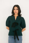 Ribbon Tie Blouse