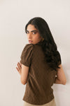 Mocha Puff Knit