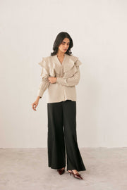 Tiered Ruffle Blouse