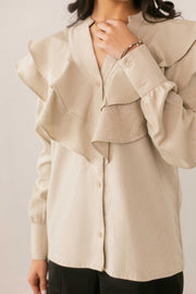 Tiered Ruffle Blouse