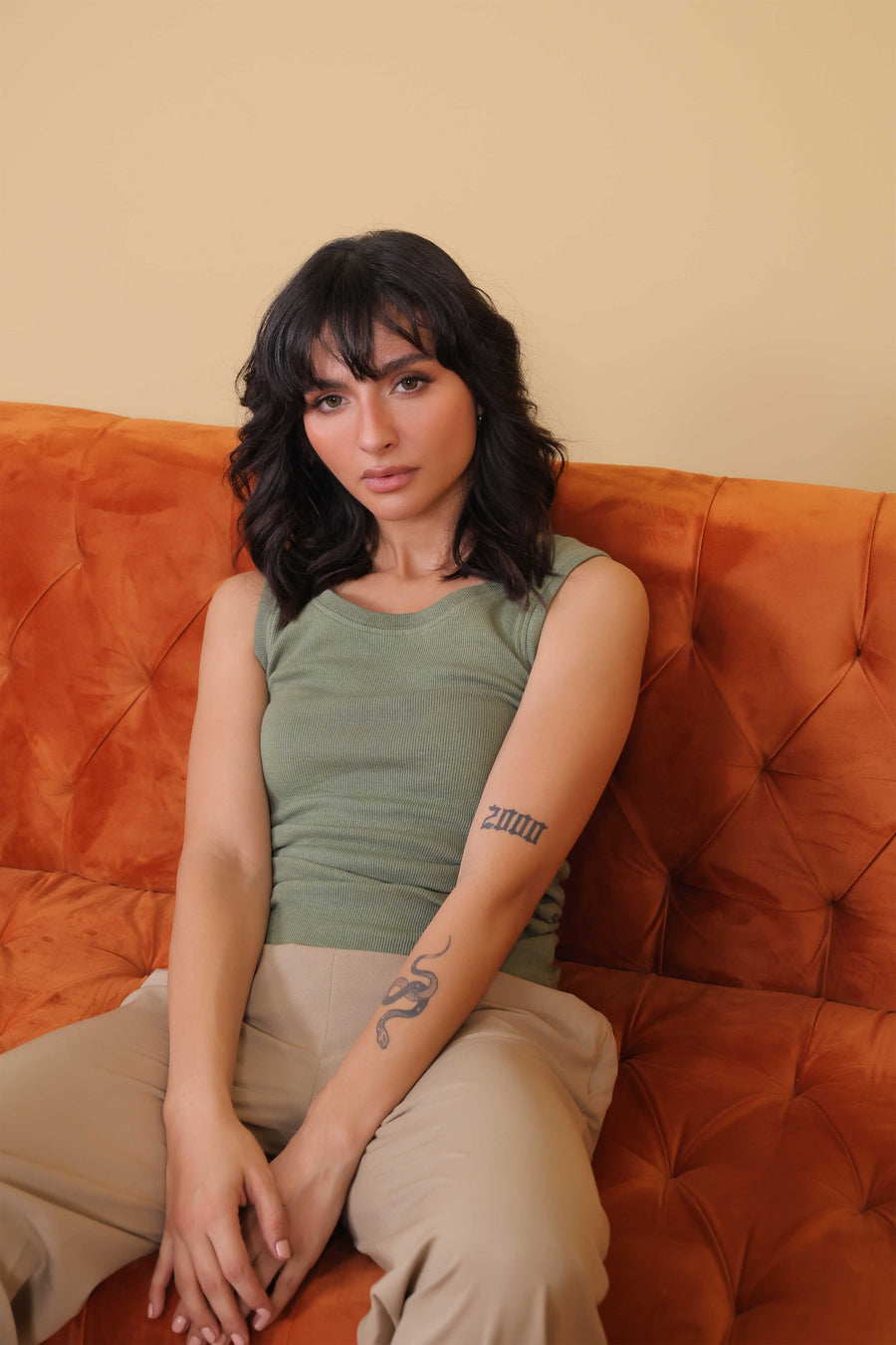 Sage Green Tank Top