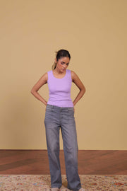 Washed Steel Denim