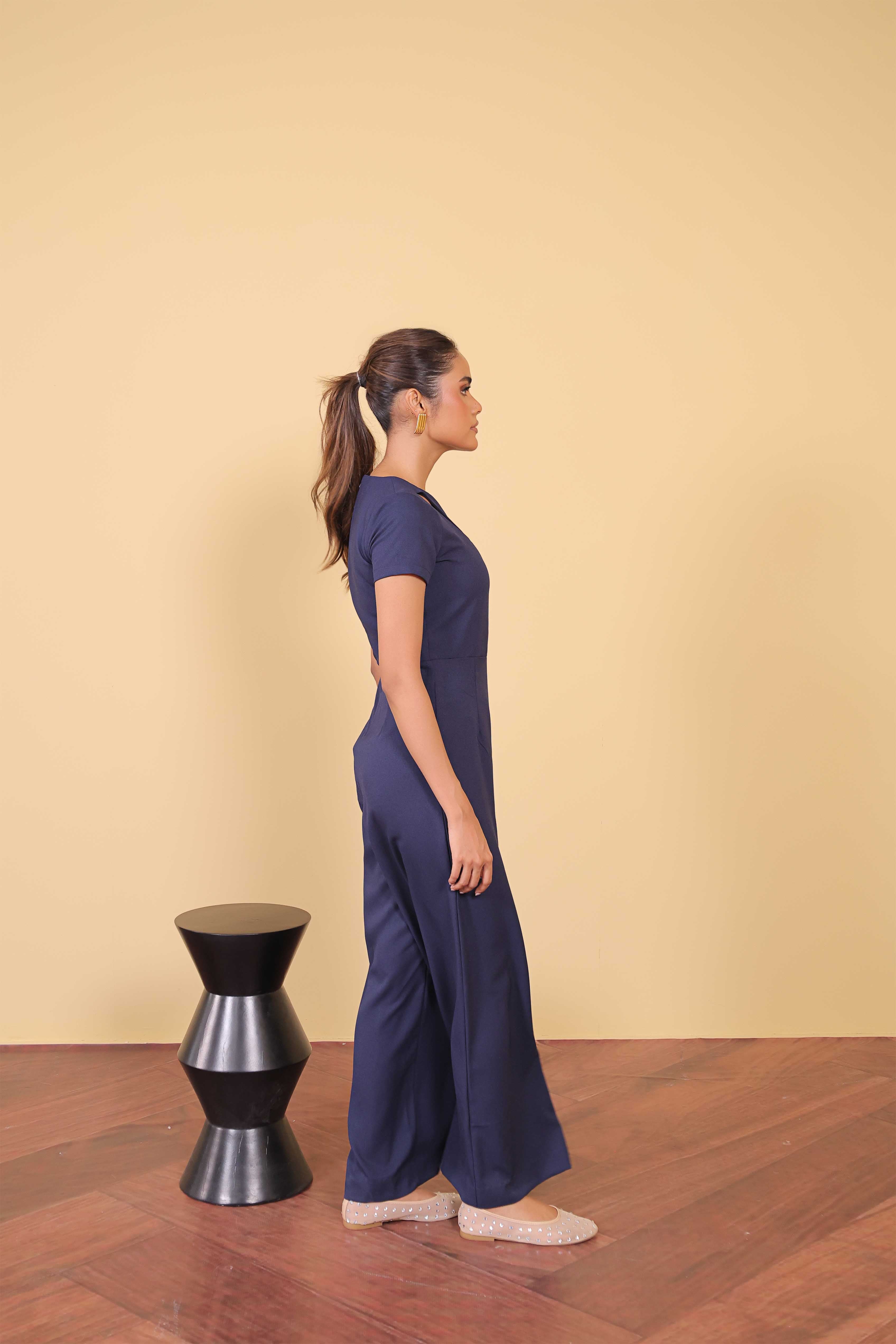 Midnight Slit Jumpsuit