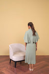 Cape Sleeve Dress