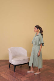 Cape Sleeve Dress