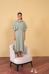 Cape Sleeve Dress
