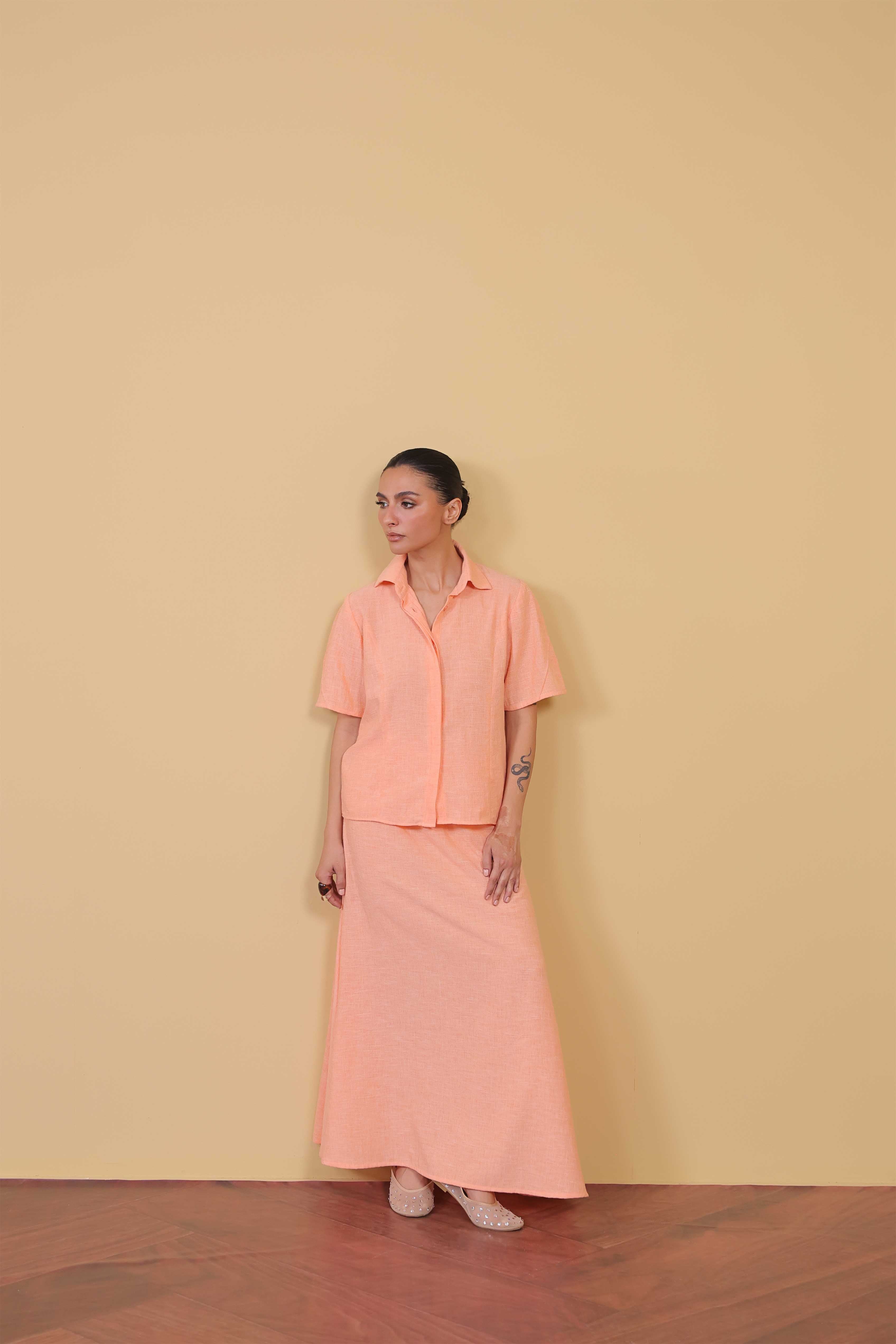 Peach Glow Shirt