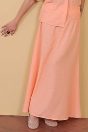 Peach Glow Skirt