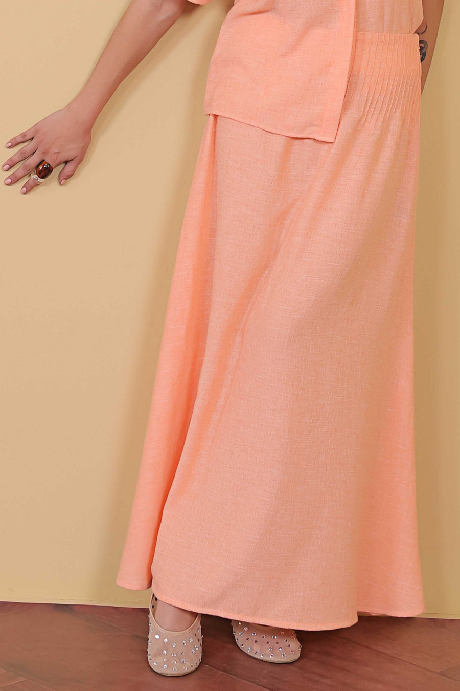 Peach Glow Skirt
