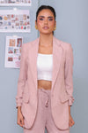 Blush Sand Relaxed Blazer