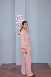 Blush Sand Drawstring Trousers