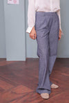 Slate Pinstripe Pants