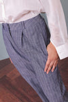 Slate Pinstripe Pants