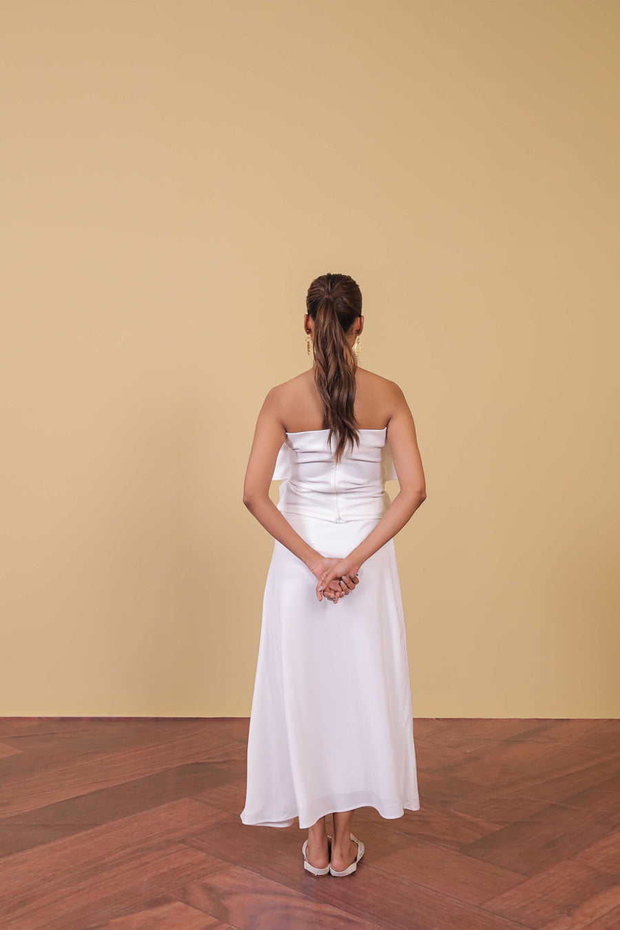 Soft Drape Maxi Skirt