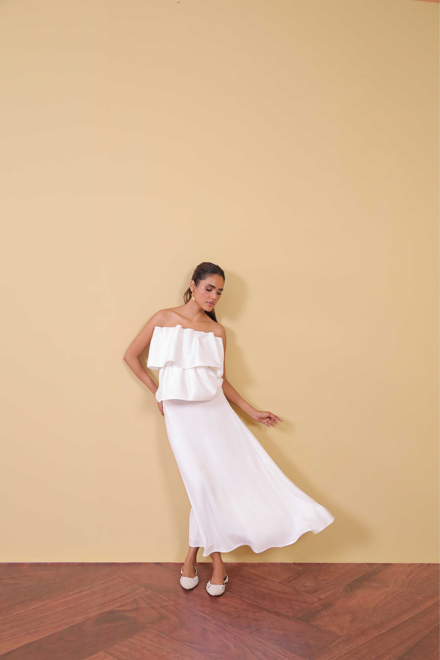 Off-Shoulder Layered Top