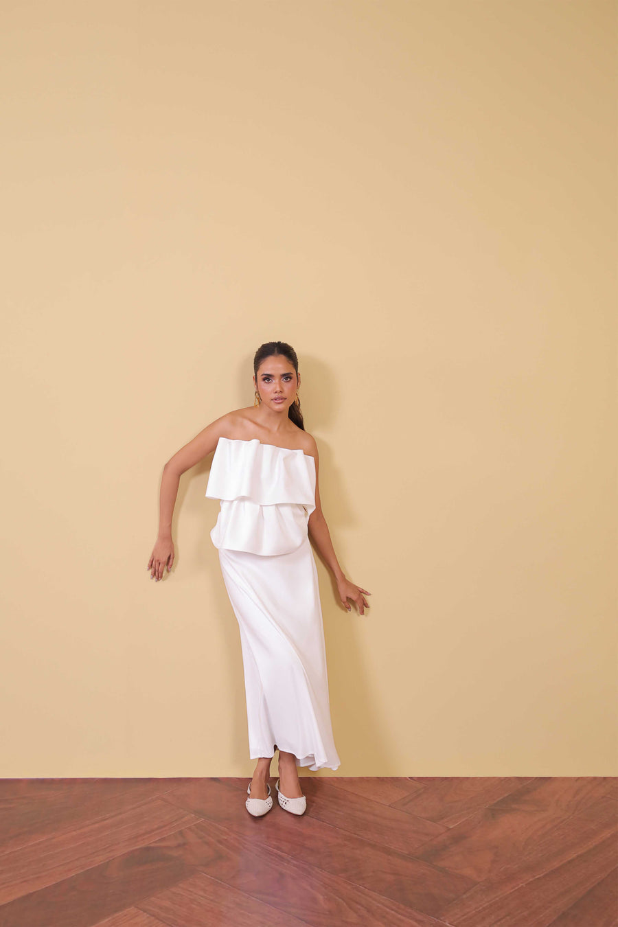 Soft Drape Maxi Skirt