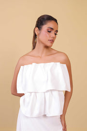 Off-Shoulder Layered Top