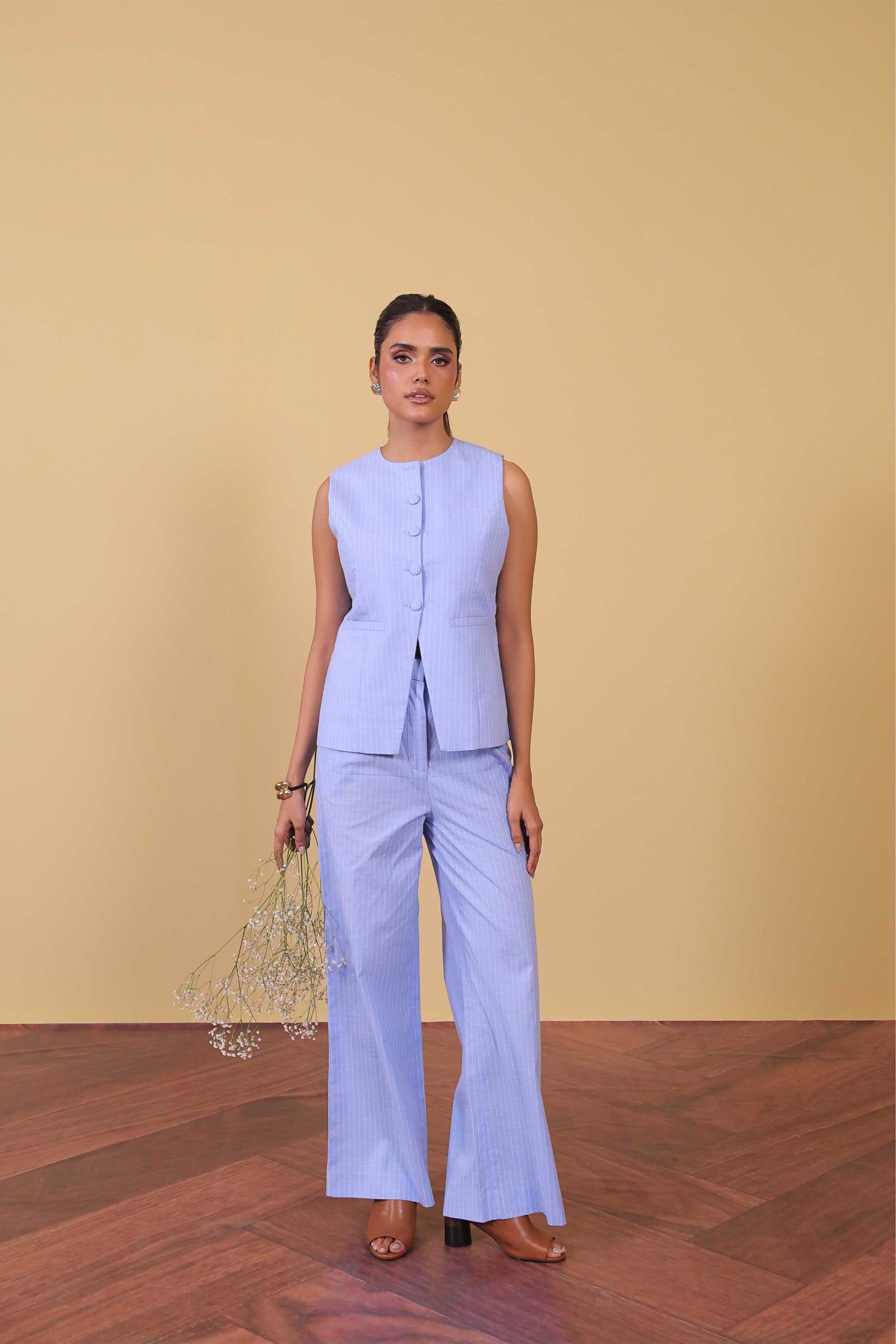 Tailored Stripe Waistcoat