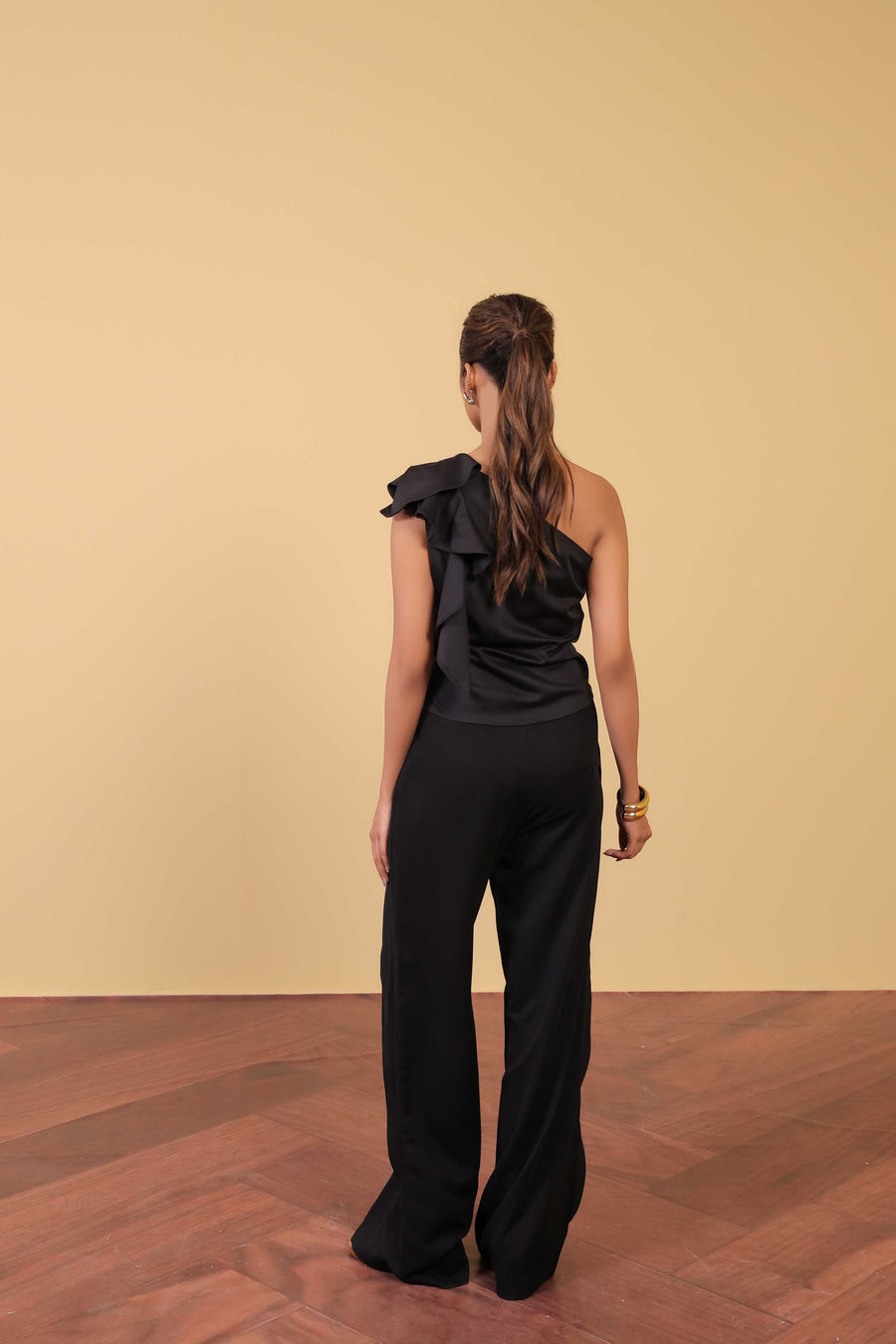 Black Flow Trousers