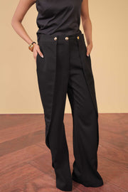 Black Flow Trousers